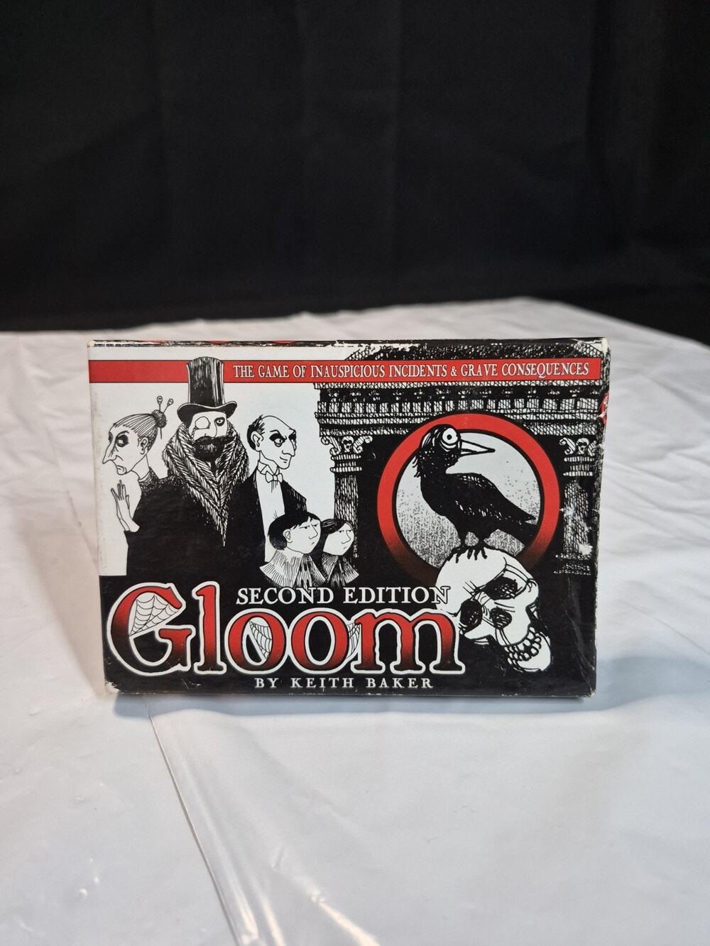 100% Complete Gloom Second Edition Card Game By Keith Baker Fun Party Game..